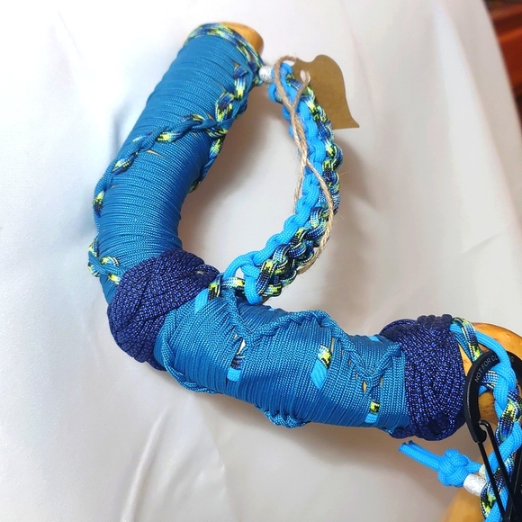 Crazy Twisted, Paracord Wrapped, Hiking/Walking Cane - Picture 2 of 11